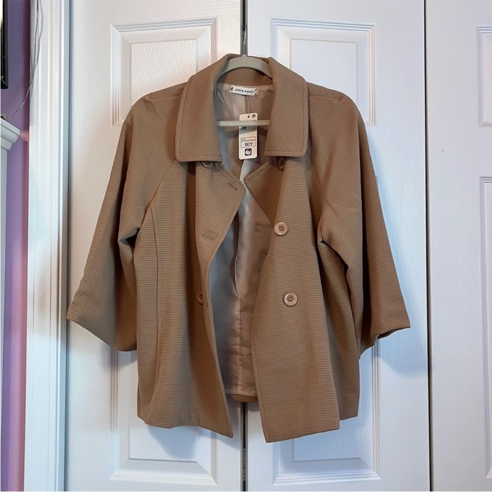 Jon & Anna Tan Trench Coat